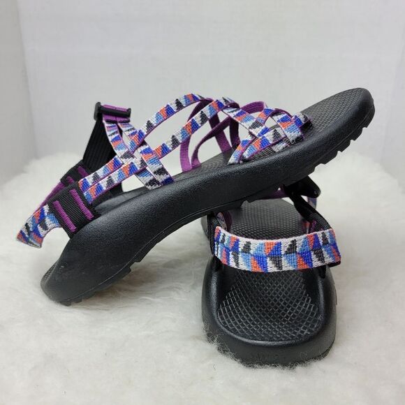 Chaco Z/Cloud X2 Women’s Remix Poplin Berry Sport Hiking Sandals Shoe Size 8 - Picture 5 of 9